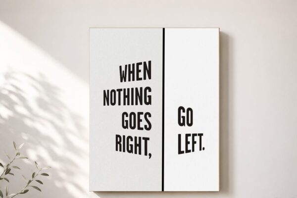 Quote | Motivation |  2-Pieces Split Posters