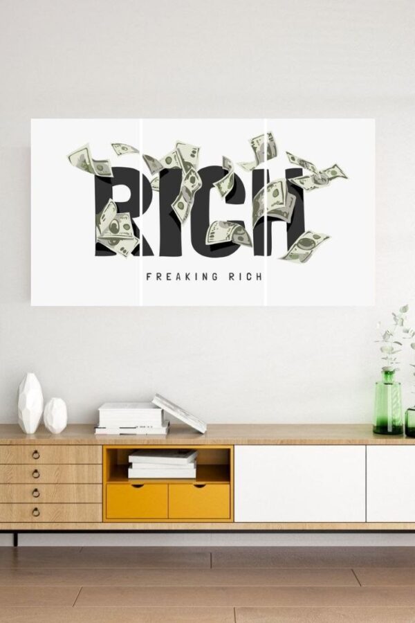 Rich | Money |  3-Pieces Split Posters